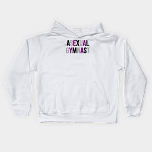 ASEXUAL GYMNAST Kids Hoodie